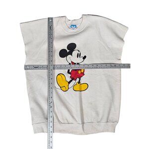 Mickey Mouse Disney Sweatshirt Sz XL White Vintage